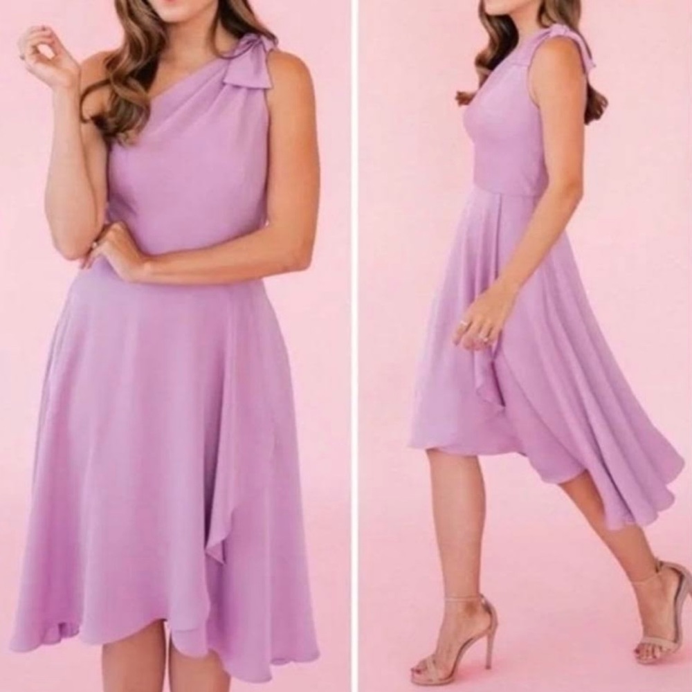 Gal Meets Glam Lavender Octavia Dress